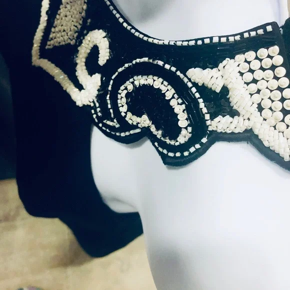 🎉HP🎉Custom Made- Beautiful Women’s Cocktail Dress w/Beading💥 - Picture 5 of 14